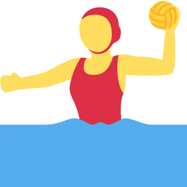 Woman Playing Water Polo