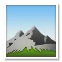 Mountain Emoji (U+26F0)