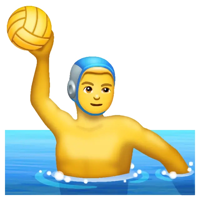 Person Playing Water Polo