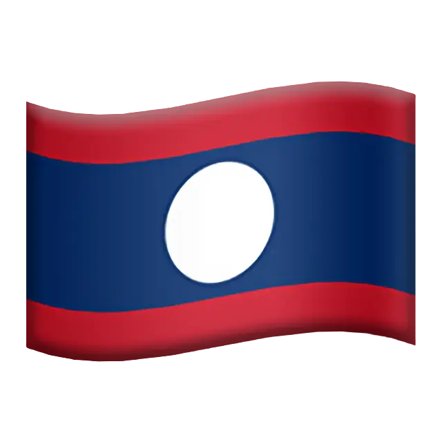 Flag: Laos