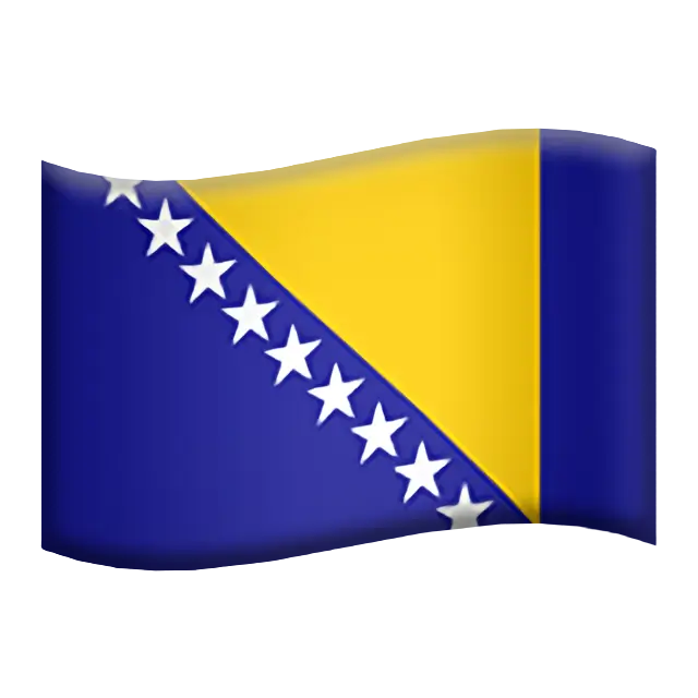 Flag: Bosnia & Herzegovina