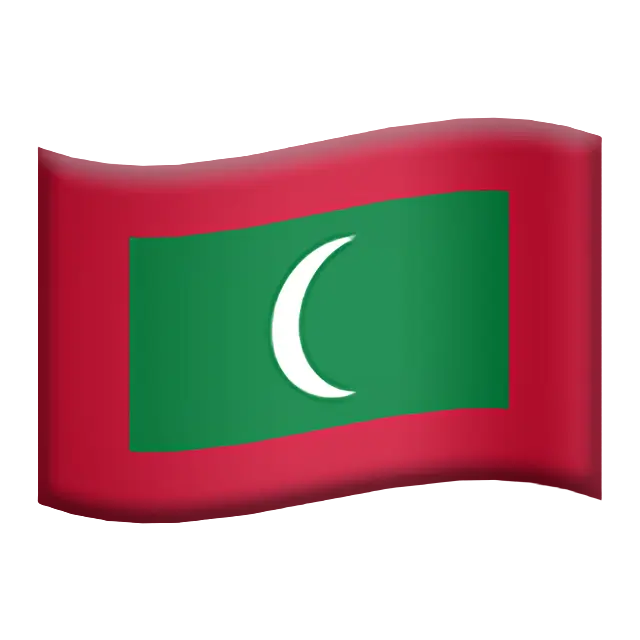 Flag: Maldives