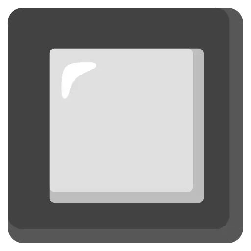Przycisk czarny kwadrat