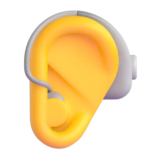 Fül hallókészülékkel