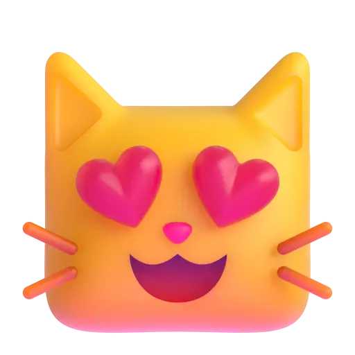 Heart Eyes Cat