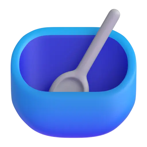 Bowl With Spoon