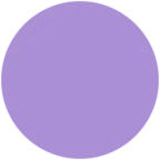 大きな紫色の円