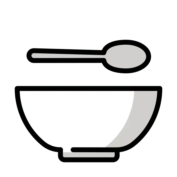 Bowl With Spoon