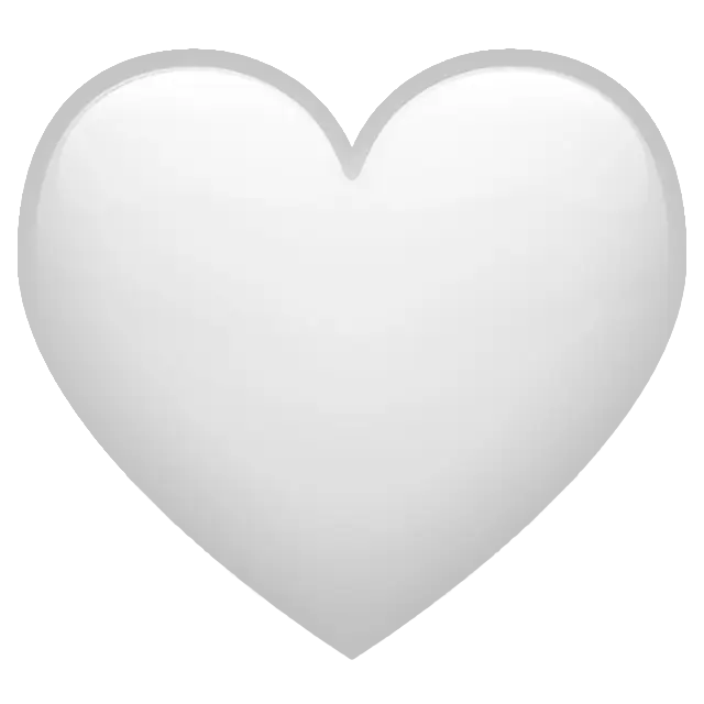 Corazón blanco