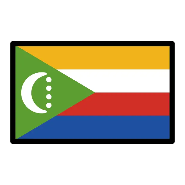 Flag: Comoros