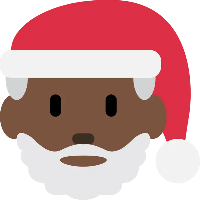 Santa Claus: Dark Skin Tone