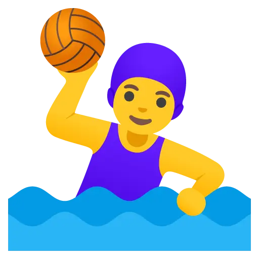 Woman Playing Water Polo