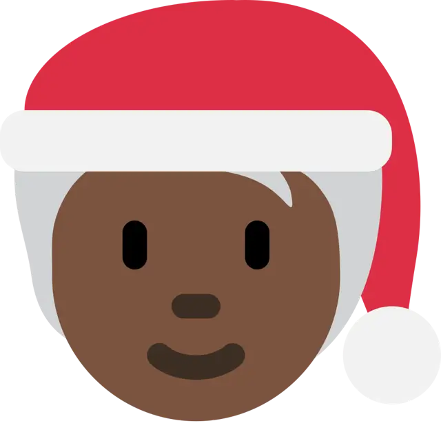 Mx Claus: Dark Skin Tone