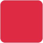 Großes rotes Quadrat