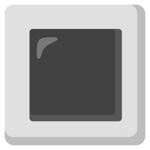 White Square Button