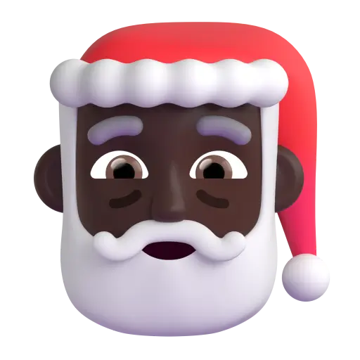 Santa Claus: Dark Skin Tone