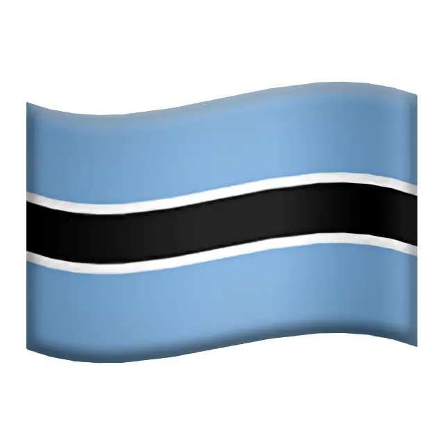 Flag: Botswana