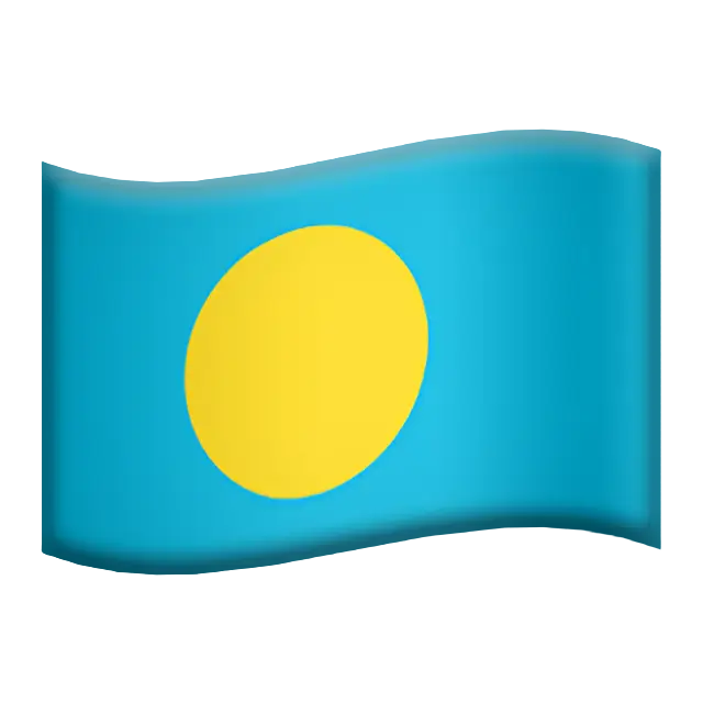 Flag: Palau