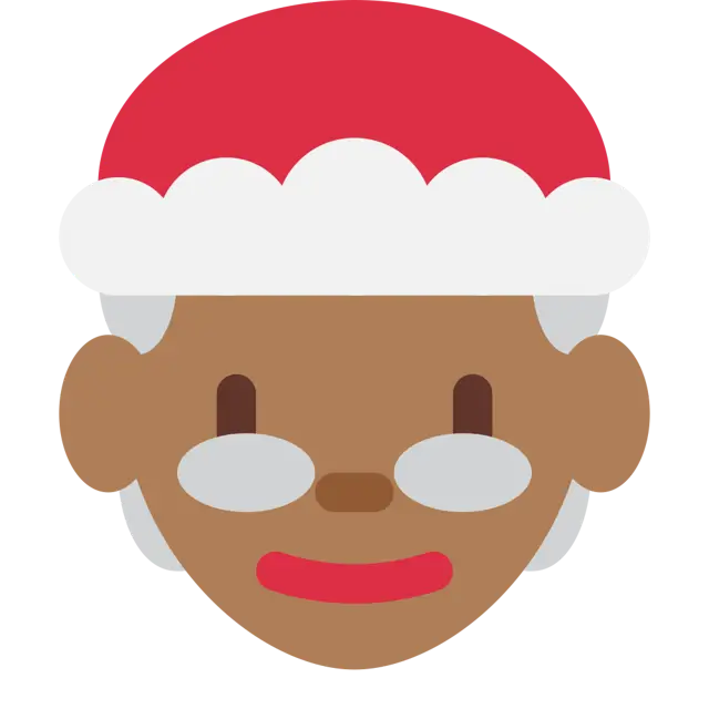 Mrs. Claus: Medium-Dark Skin Tone