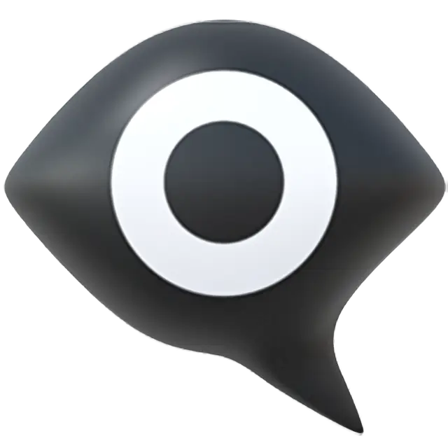 Eye in Speech Bubble