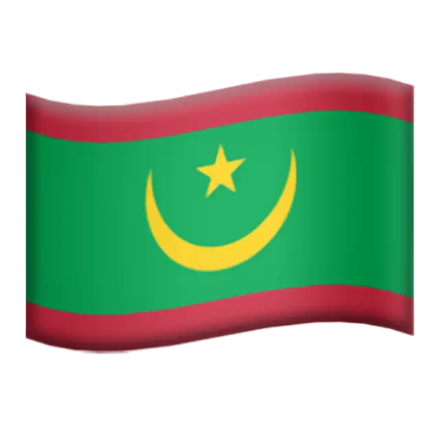 Flag: Mauritania