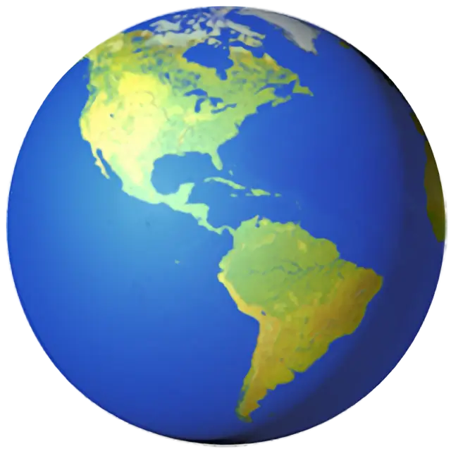 Глобус Земли - Америка