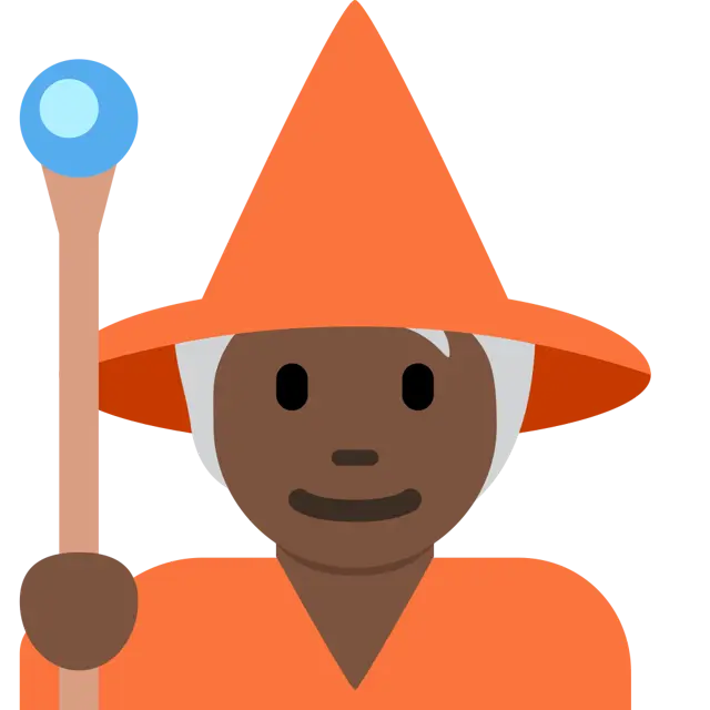 Mage: Dark Skin Tone