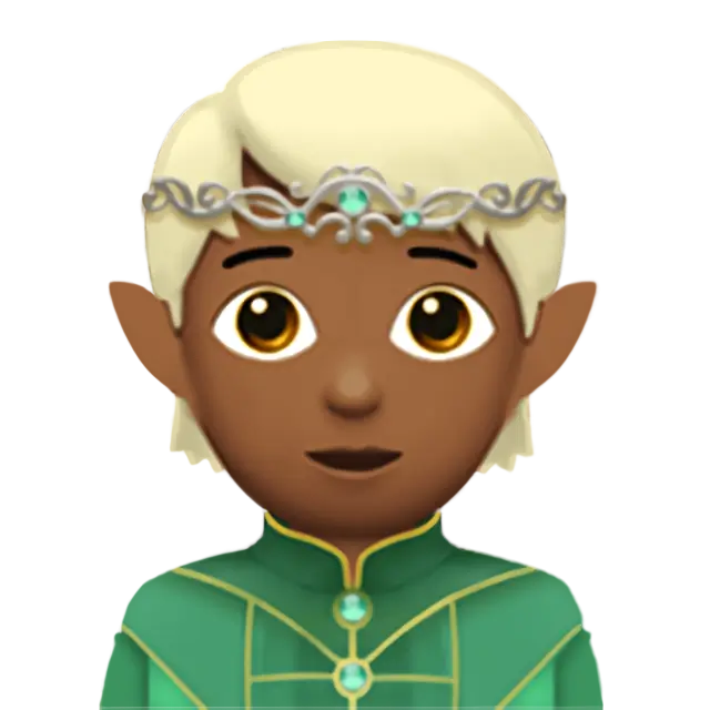 Elf: Medium-Dark Skin Tone