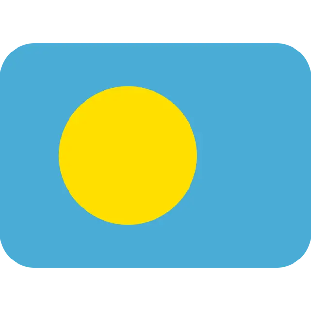 Flag: Palau