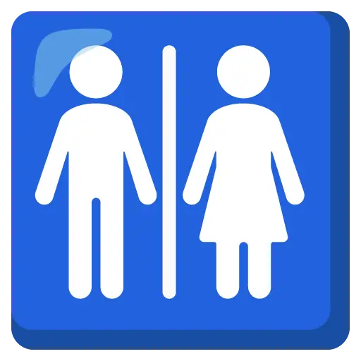 Salle de toilettes