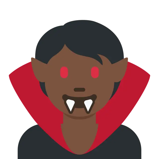 Vampire: Dark Skin Tone