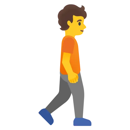 Person Walking Facing Right