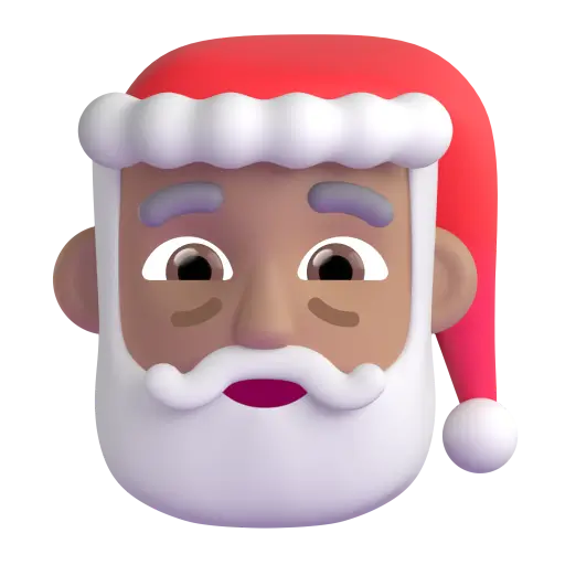 Santa Claus: Medium Skin Tone