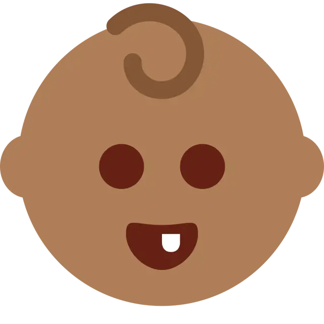 Baby: Medium-Dark Skin Tone