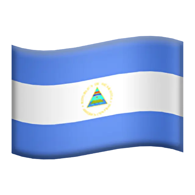 Flag: Nicaragua