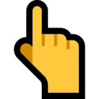 👆 - Weiß nach oben zeigender Rückhandindex Emoji (Nach Oben Weisender  Zeigefinger Von Hinten) 📖 Bedeutung erfahren und ✂ Symbol kopieren (◕‿◕)  SYMBL