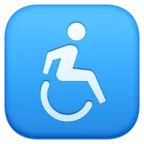 Simbolul pentru scaunul rulant