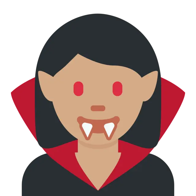 Woman Vampire: Medium Skin Tone