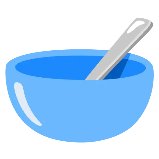 Bowl With Spoon