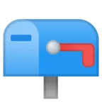 Căsuța poștală închisă cu steagul redus