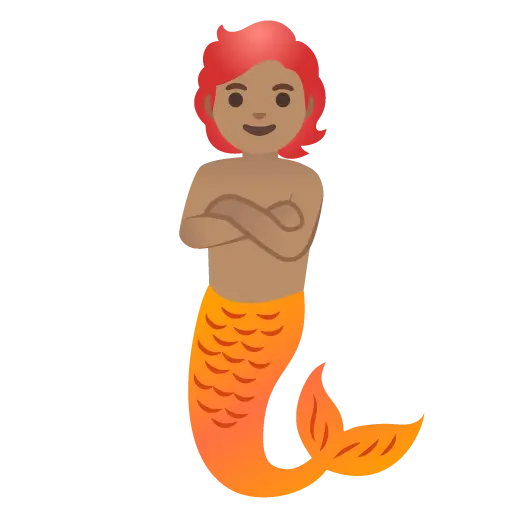 Merperson: Medium Skin Tone