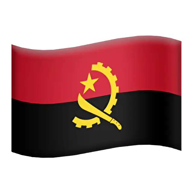 Flag: Angola