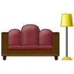 Couch and Lamp