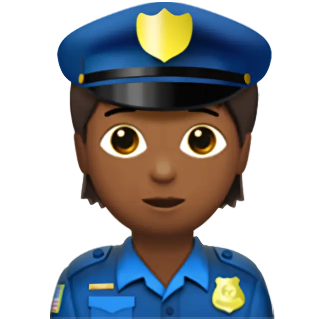 Police Officer: Medium-Dark Skin Tone