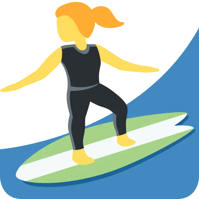 Woman Surfing