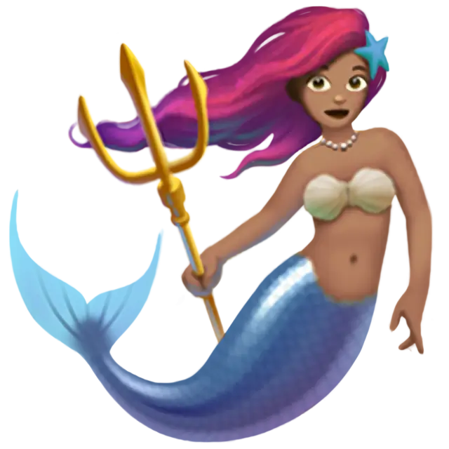 Mermaid: Medium Skin Tone