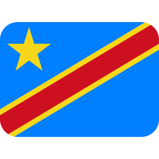 Flag: Congo - Kinshasa