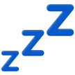 Schlafendes Symbol