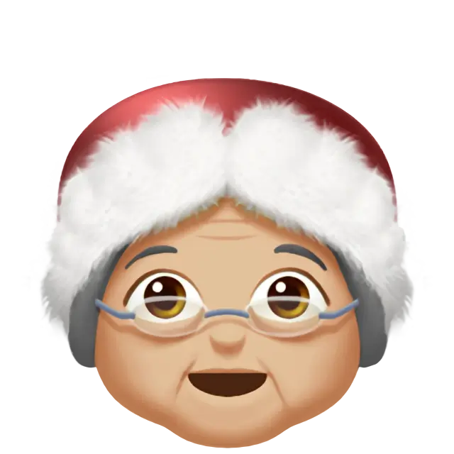 Mrs. Claus: Medium-Light Skin Tone