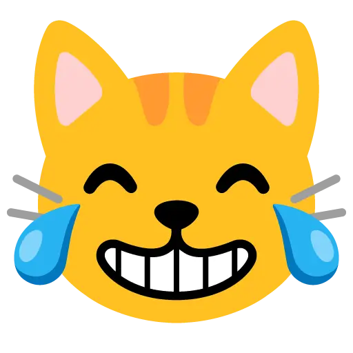 Cat Face with Tears of Joy